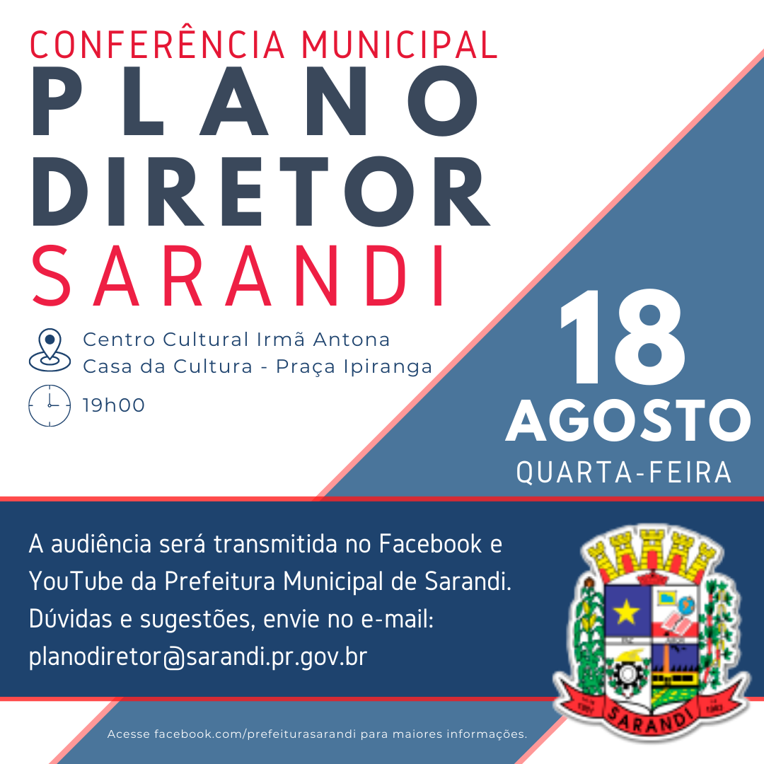 Conferência Municipal - Revisão do Plano Diretor